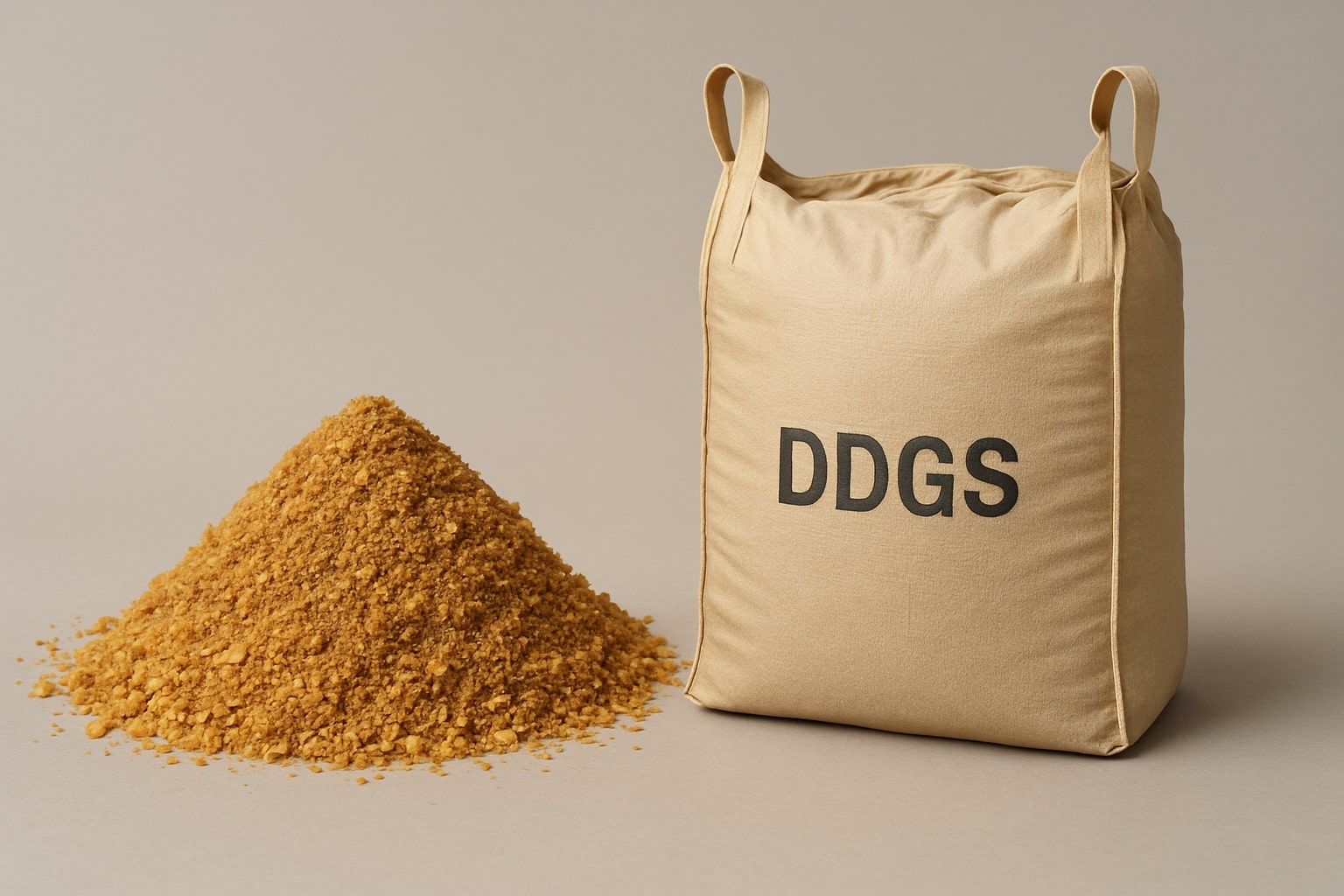 DDGS loose and in bag